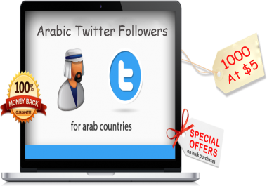 Buy arabic twitter followers
